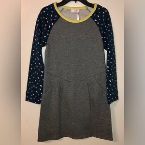 Matilda Jane 435 “Weekend With You” sweatshirt dress sz 10 EUC